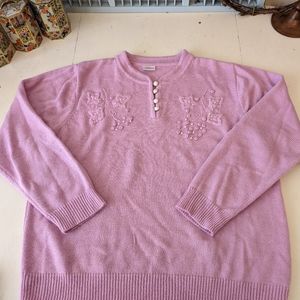 COPY - Vintage Lilac Adrian Delafield Sweater
